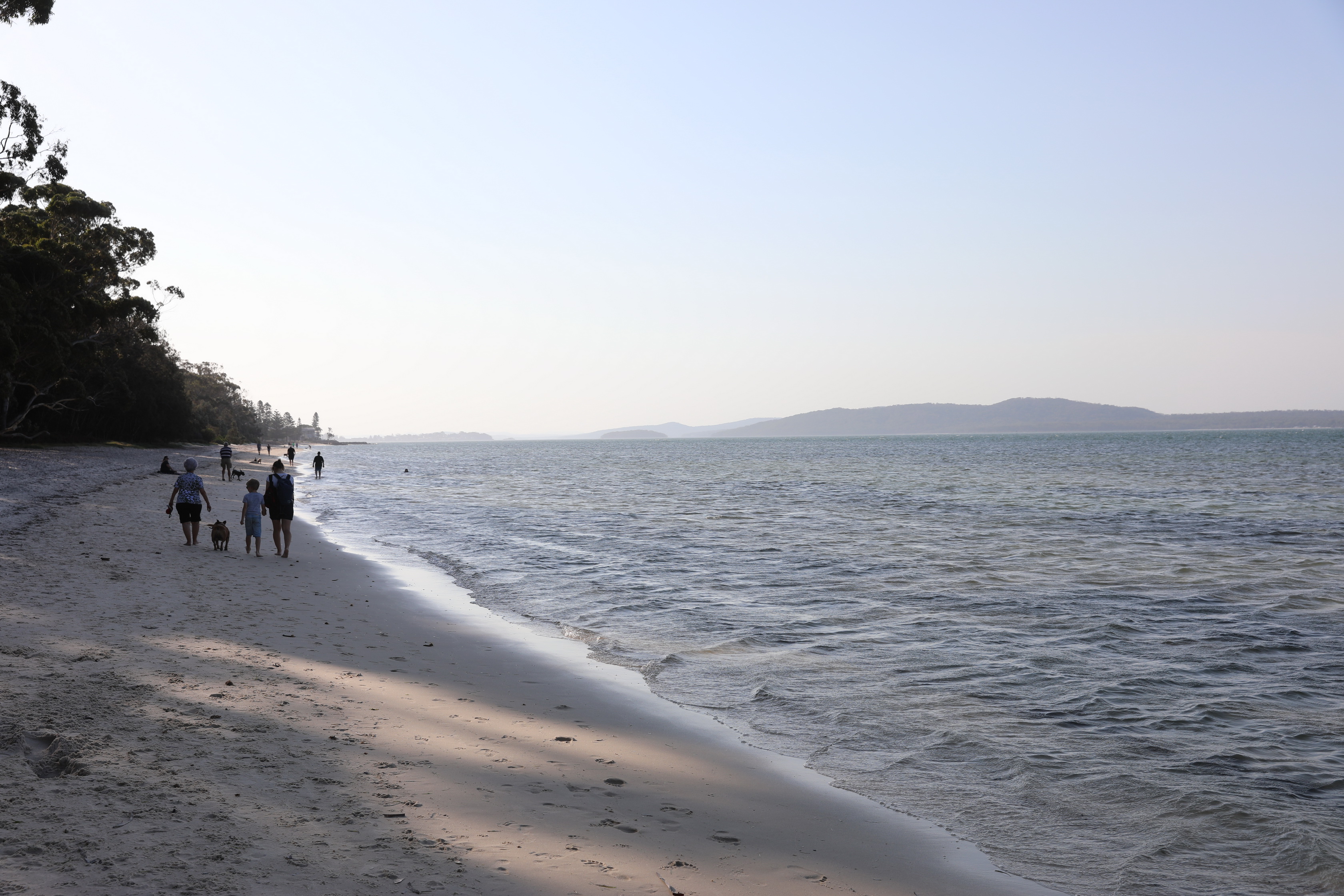Spaziergang am Bagnalls Beach